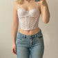 Schönes Vintage Corset Top 75/80B