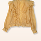 Vintage Christian Dior Blouse Polka Dots – 100% Silk