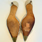 Vintage Dior Kitten Heels with Floral Appliqué – Dior Oblique & Leather