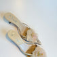 Vintage Dior Kitten Heels with Floral Appliqué – Dior Oblique & Leather