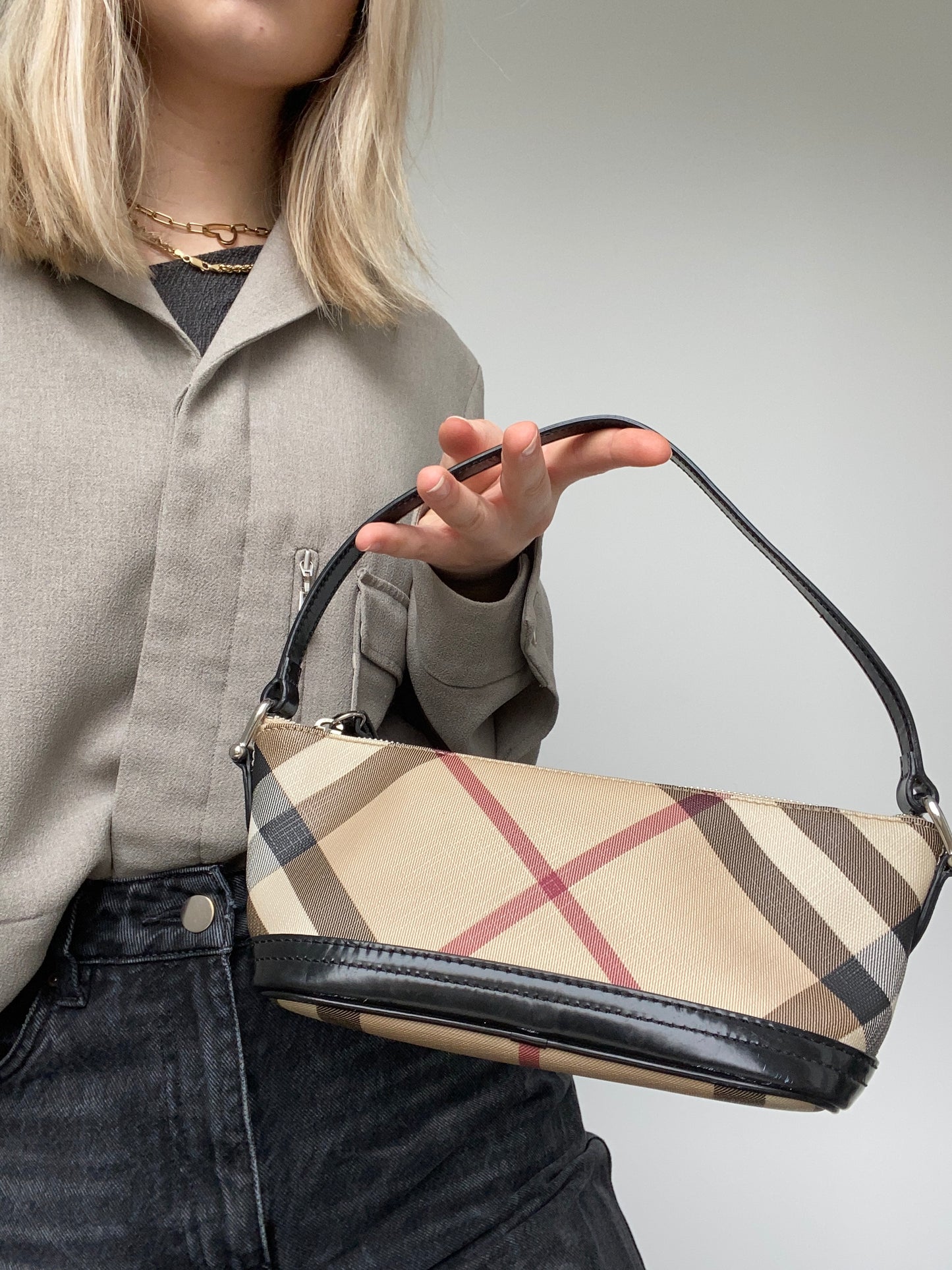 Burberry Boat Tasche/ Pochette Nova Check