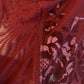 Vintage Korsett Rot mit Blumen 75B