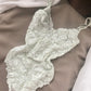 Vintage Body Mint aus Spitze Größe S