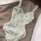 Vintage Body Mint aus Spitze Größe S
