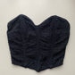 Glitzer Bandeau Korsett 42