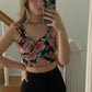 Vintage Blumen Bustier (M)