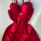 Rotes Negligee (75B)
